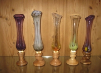Alliance bois et verre soufflé